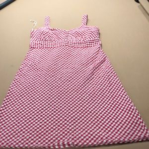 Nice red gingham sundress size 12 by faded glory